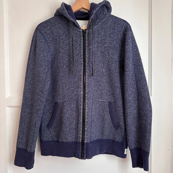 Reigning Champ Men's Size S Blue Heather Heavyweight Hoodie - Picture 1 of 14